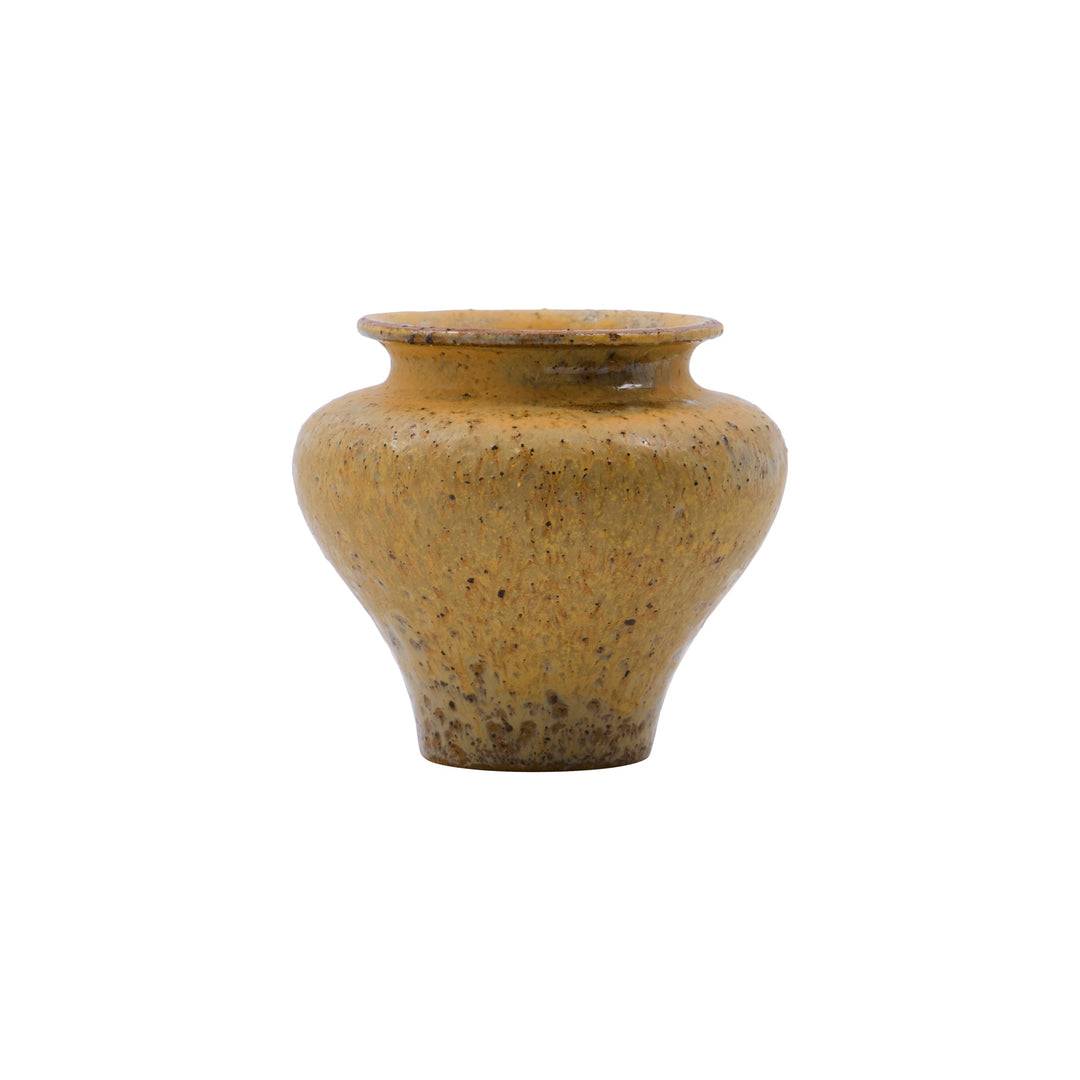 Kolo Vase in Mustard