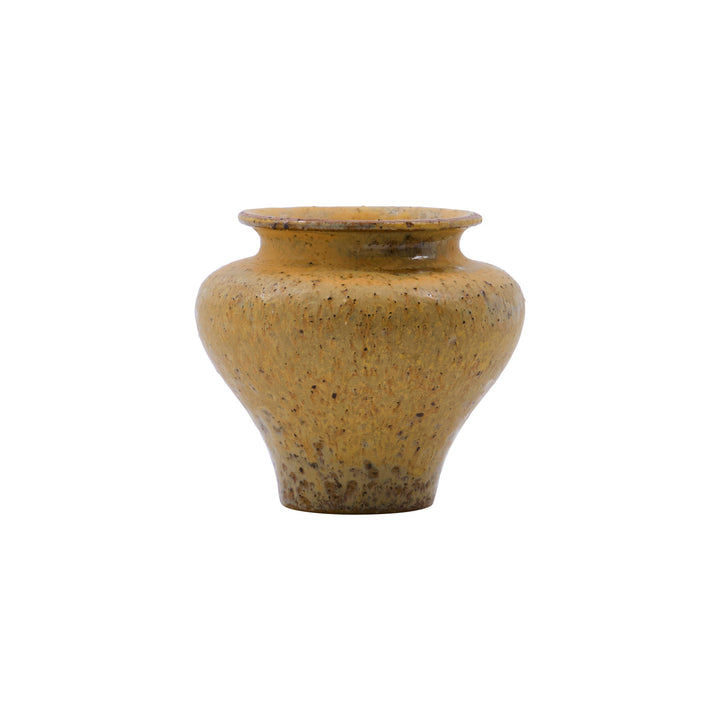 Kolo Vase in Mustard
