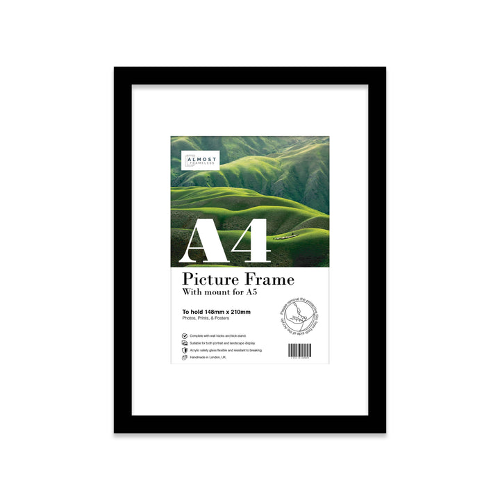 Black A4 Picture Frame
