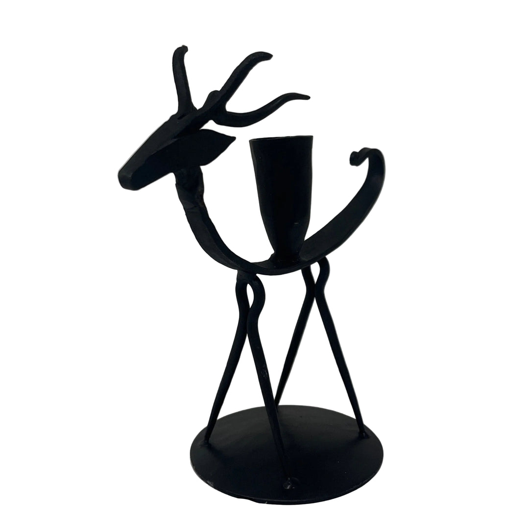 Large Reindeer Candleholder