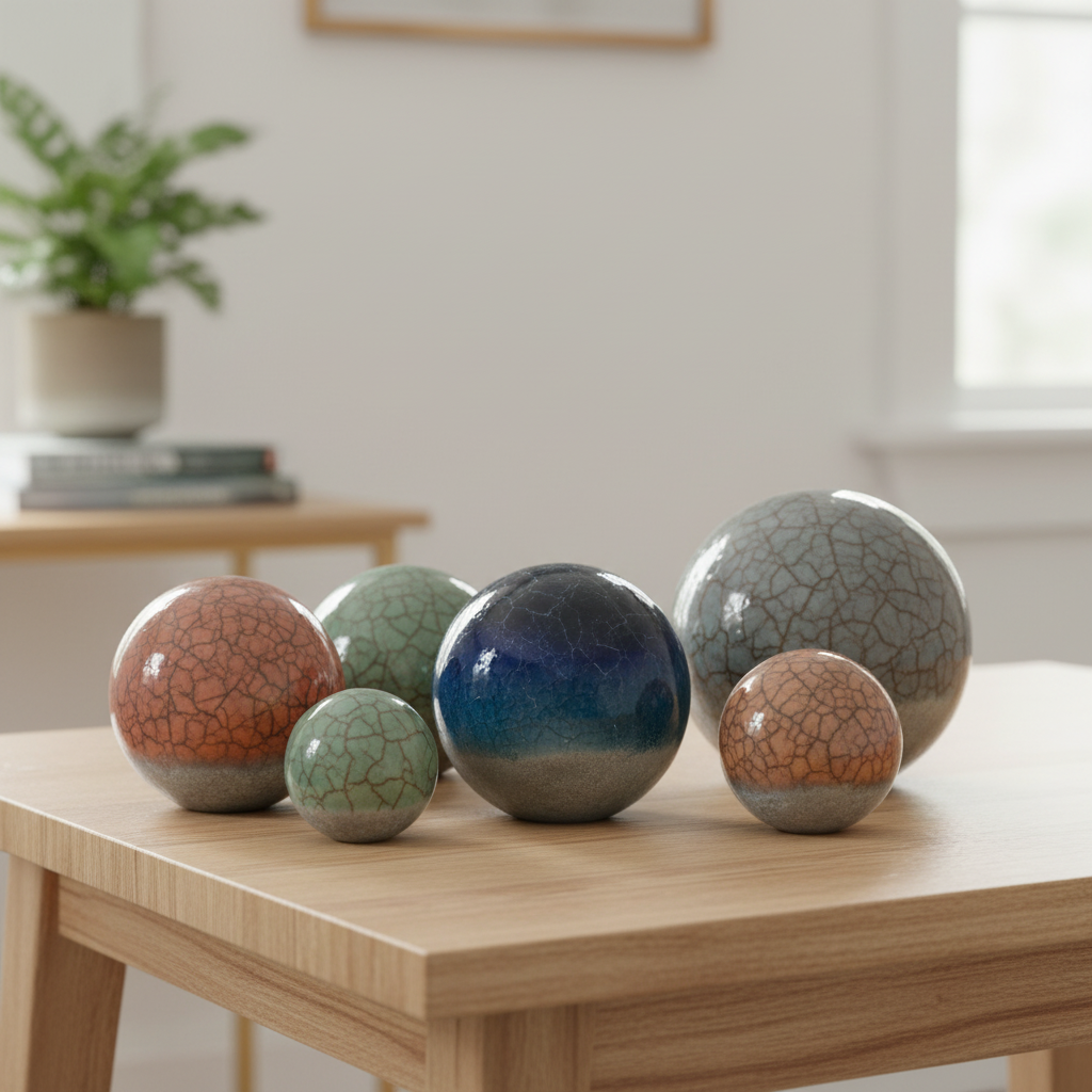 Glass Sphere Maritime Blue