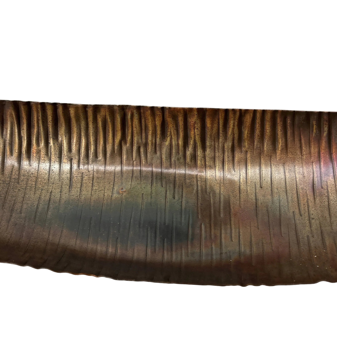 Large Leaf Metallic Dish