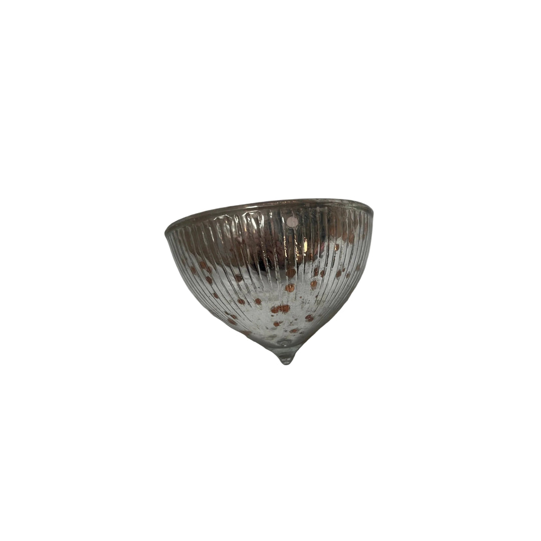 Small Floating Glass Tea Light Copper
