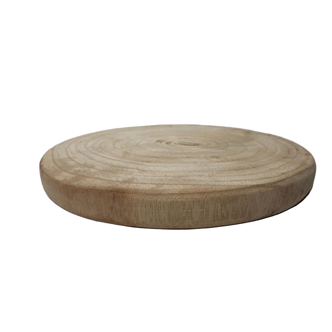Small Round Wooden Platter