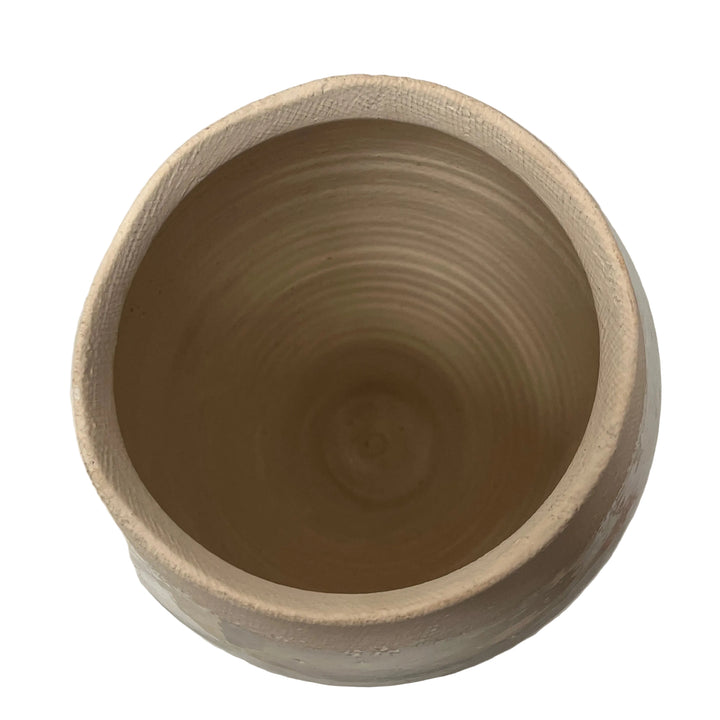 Large Heavy Pot Vase