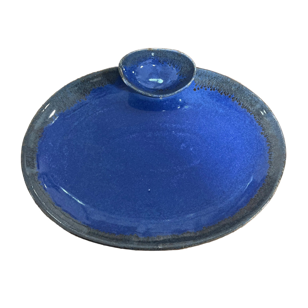 Large Dipping Platter with Dip bowl
