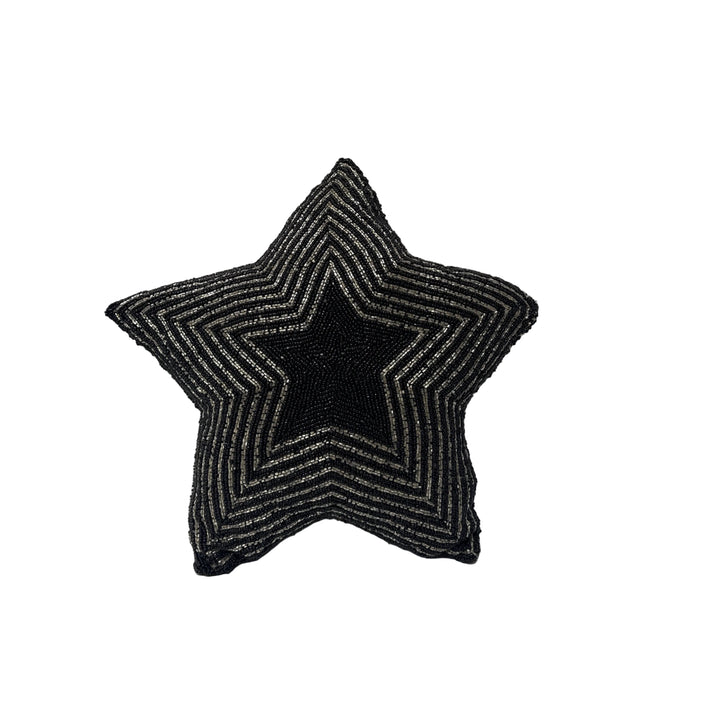 Small Beaded Star Cushion