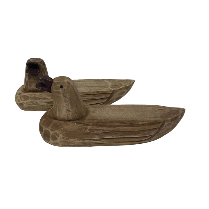 Small Pair of Wooden Ducks
