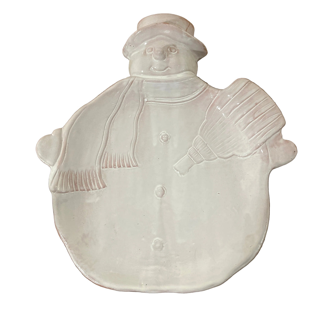 Small Snowman Dish