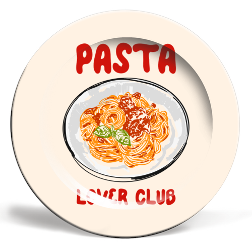 Spaghetti Pasta Club Plate