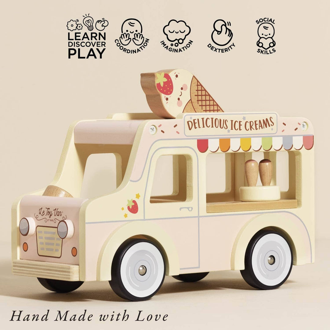 Wooden Ice Cream Van Play Set