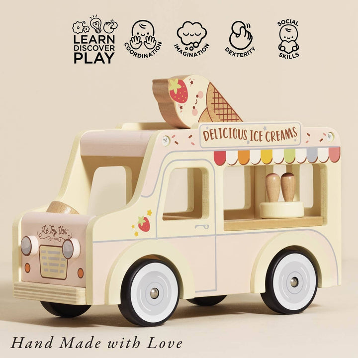 Wooden Ice Cream Van Play Set