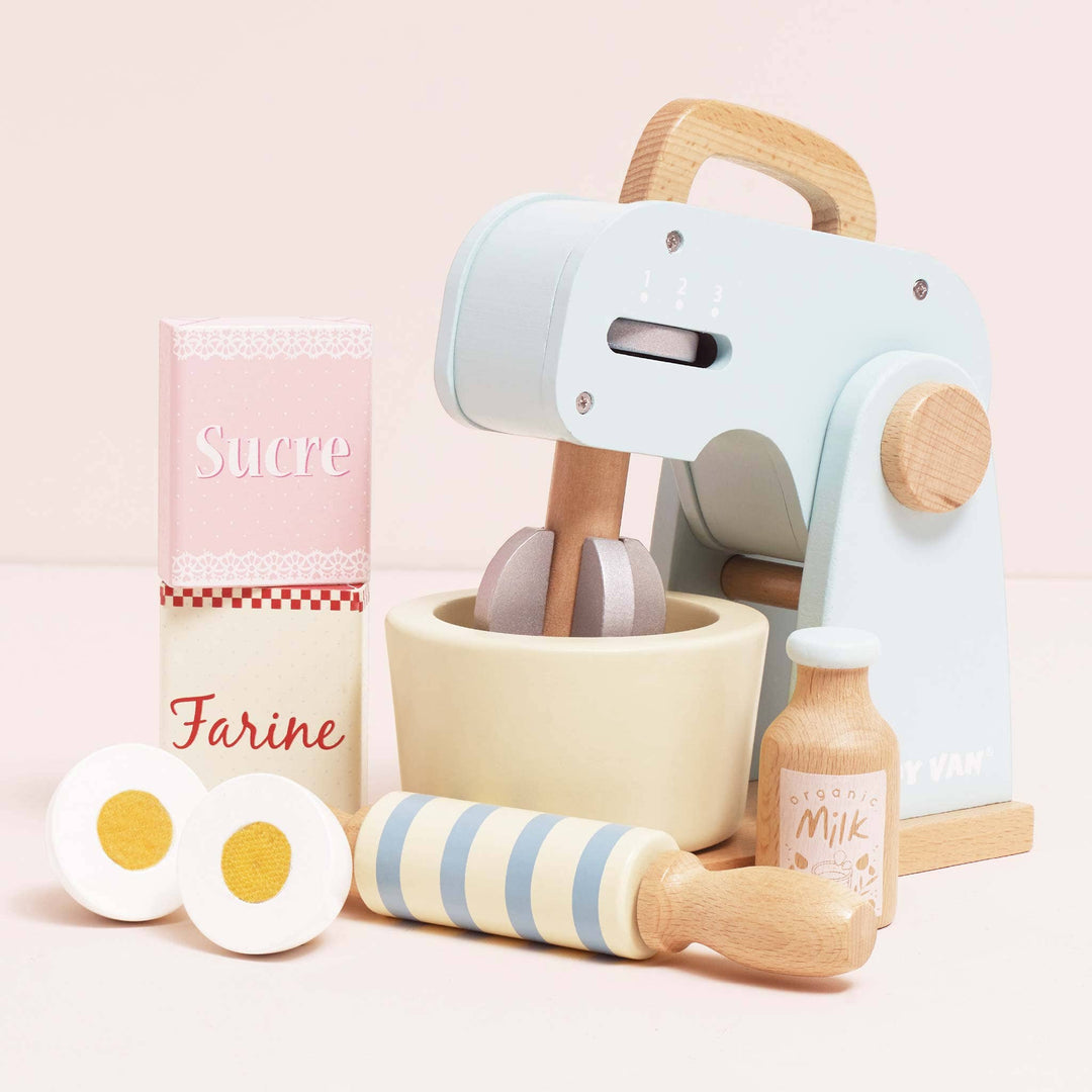 Bakers Wooden Mixer Set & Accessories Play Set