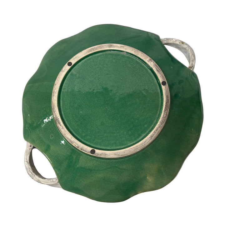 Large Handled Planter Emerald