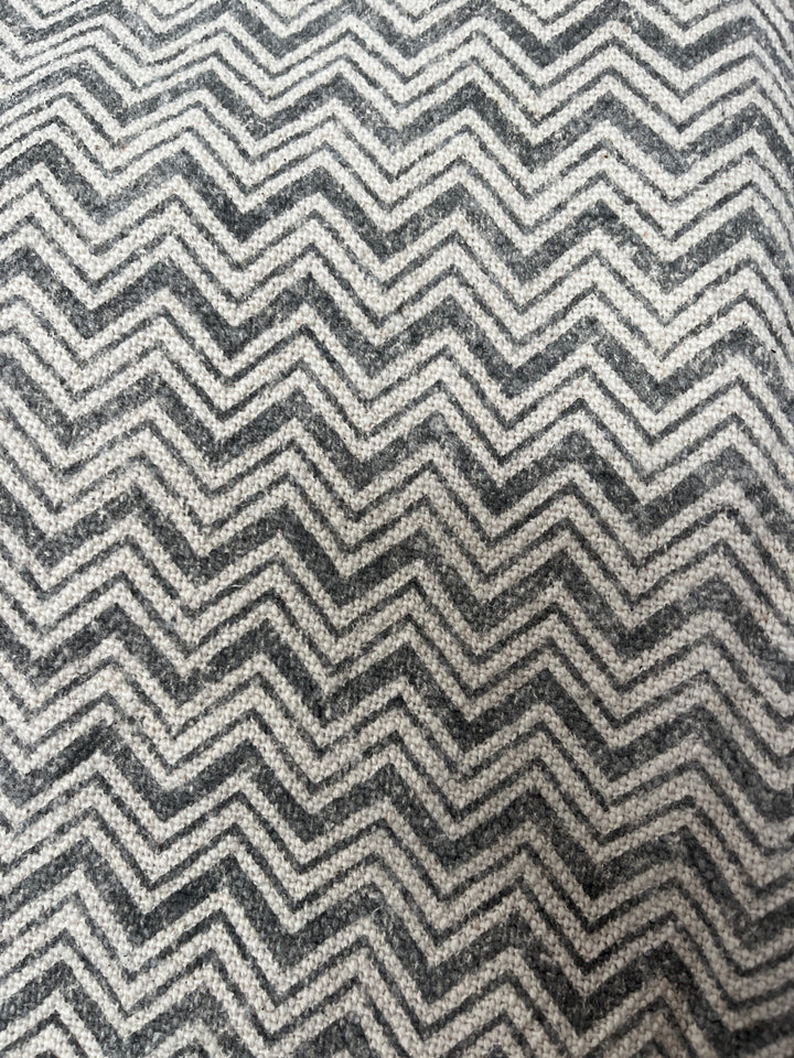 Geometric 100% Cotton Tassel Throw
