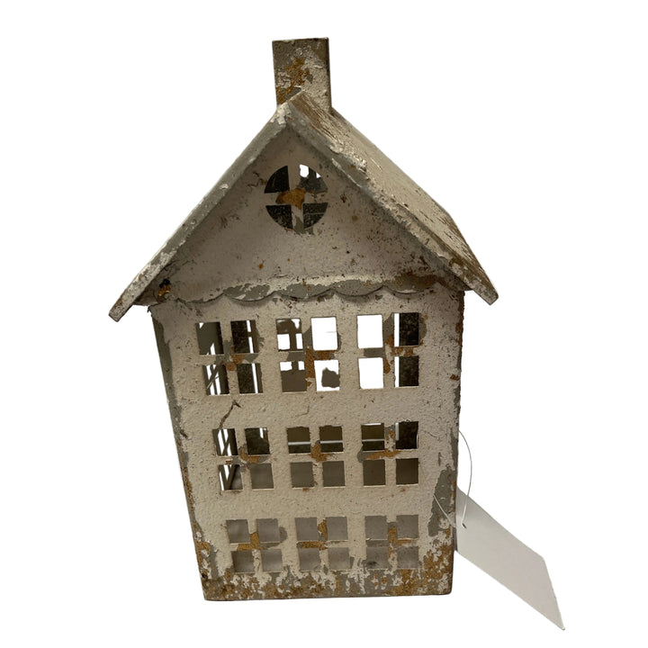 Large Rustic Metal House Lantern