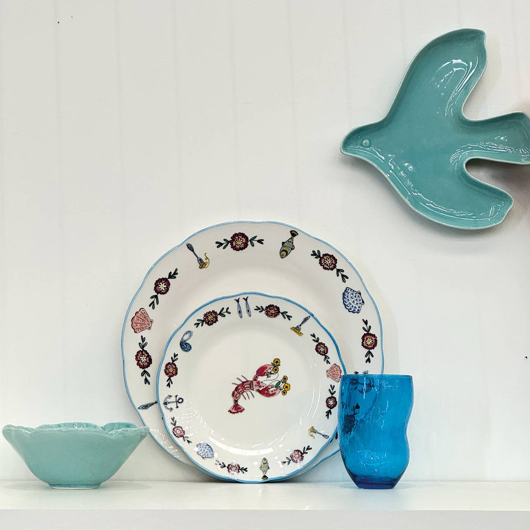 Set of 4 Shellfish Dessert Plates