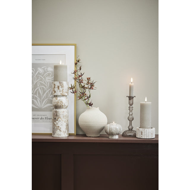 Astalina Candlestick Grey Medium