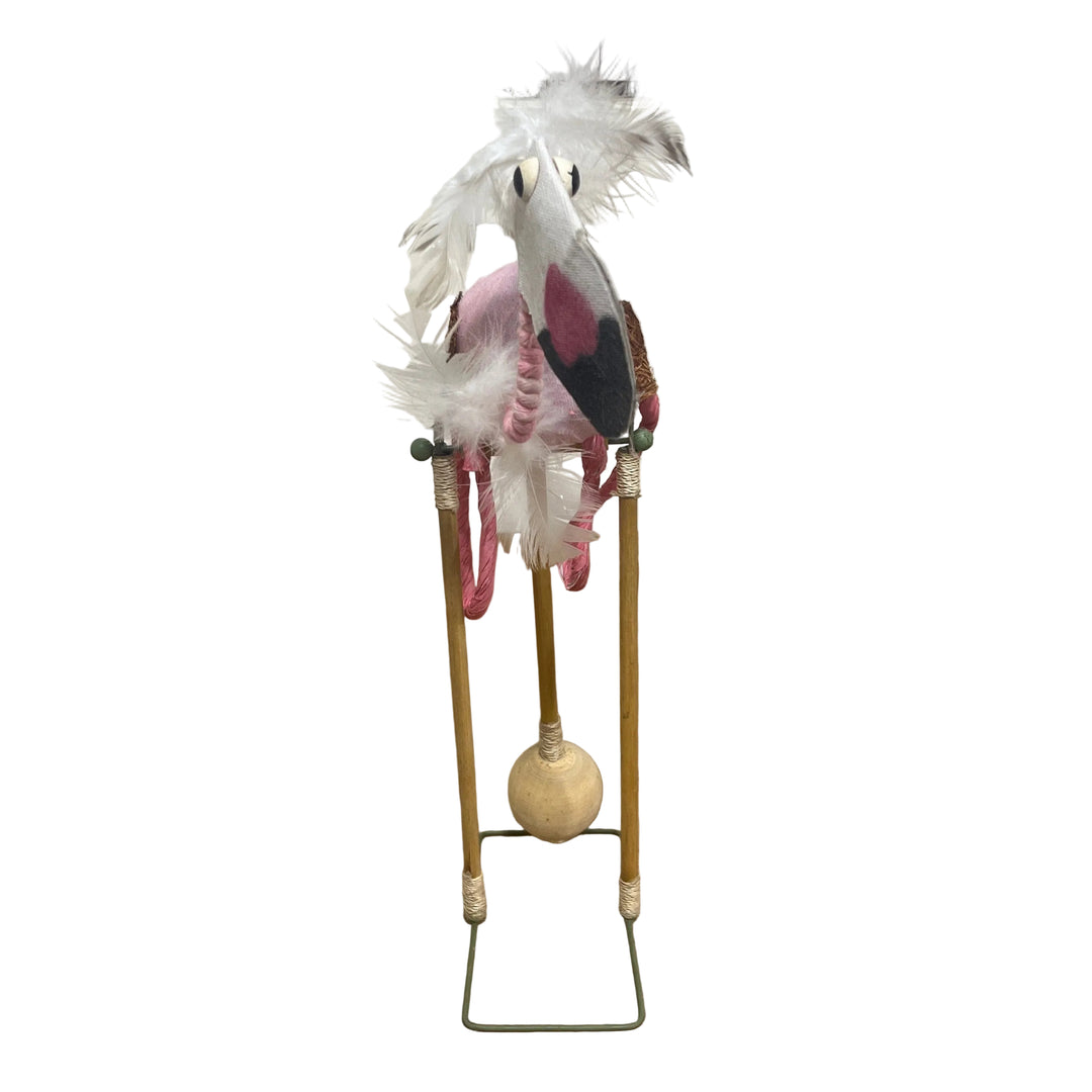 Flamingo Fun Rocking Table Decor