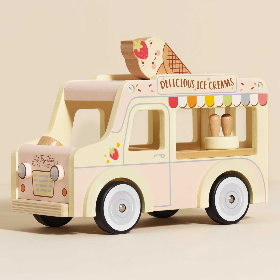 Wooden Ice Cream Van Play Set