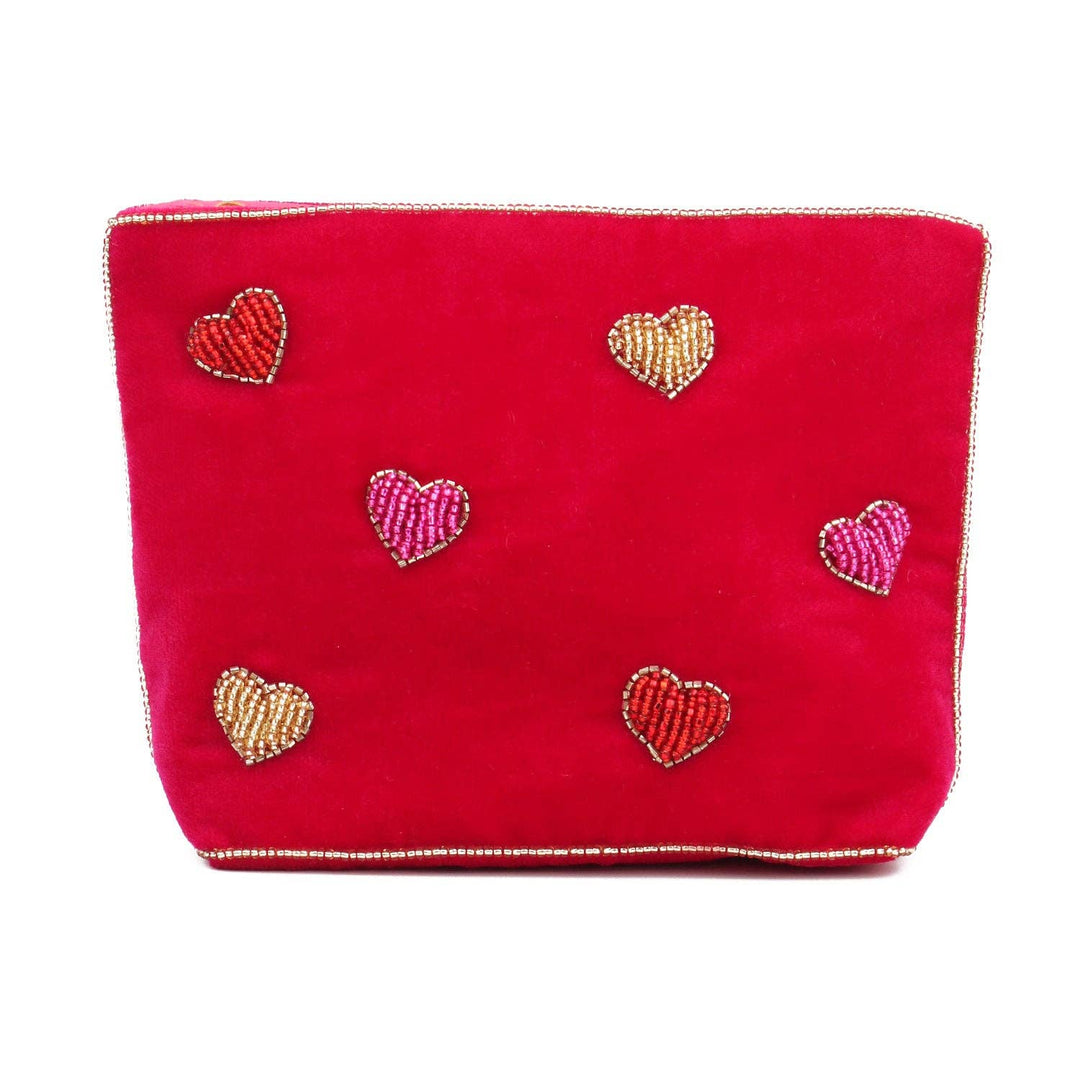 Multi Heart Medium Pouch