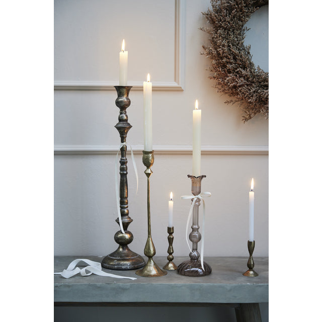 Astalina Candlestick Grey Large
