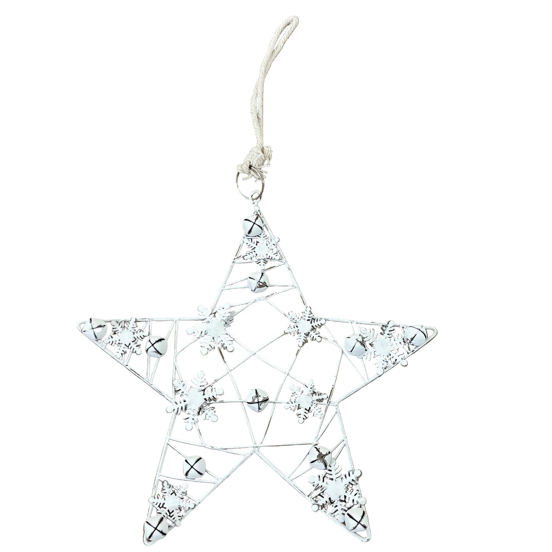 Large Twisted Wire Star Hanger