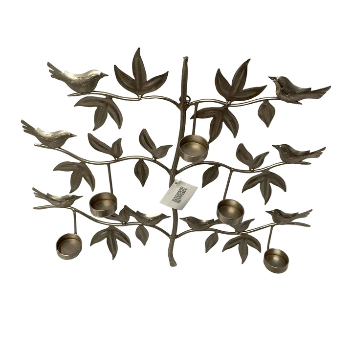 Large Metal Wall Hanging Tea Light Holder