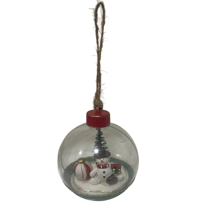 Snowman in Bauble LED