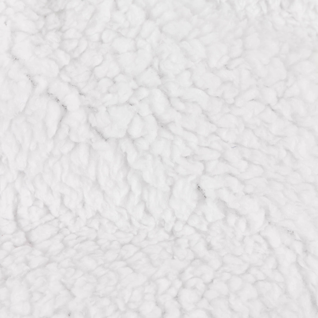 Sherpa Bow Fleece Throw in Silk Pink