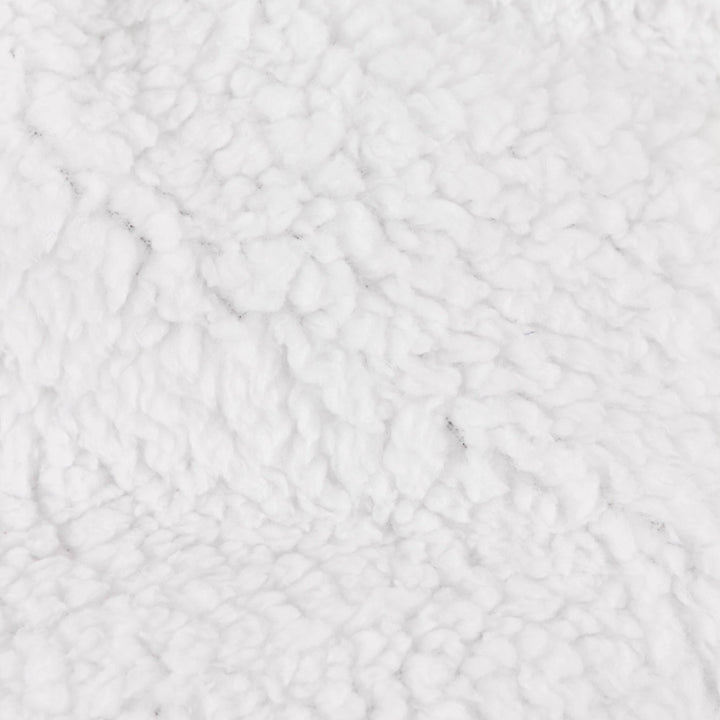 Sherpa Bow Fleece Throw in Silk Pink