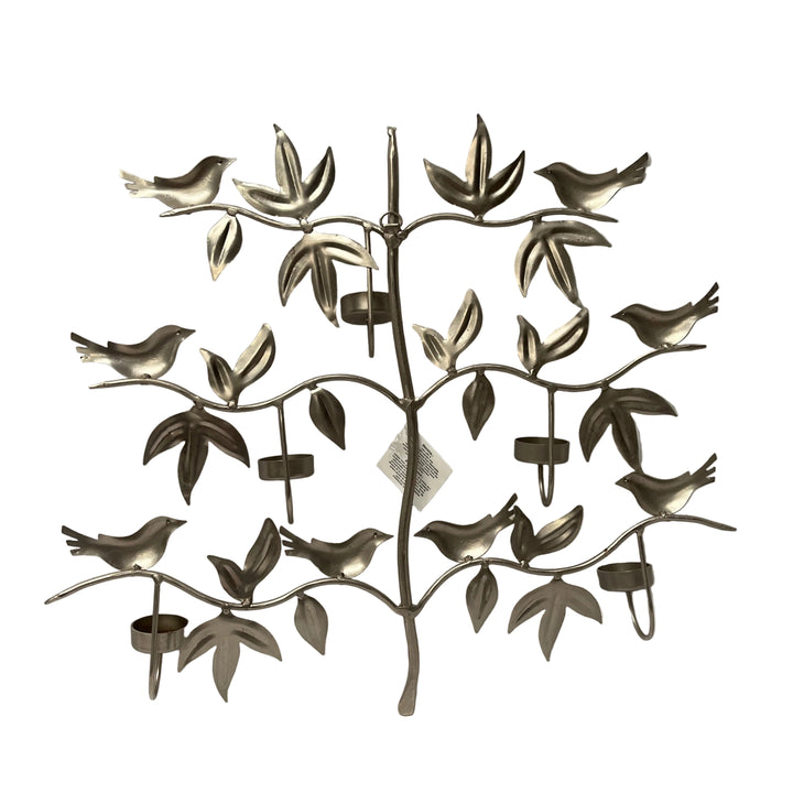 Large Metal Wall Hanging Tea Light Holder