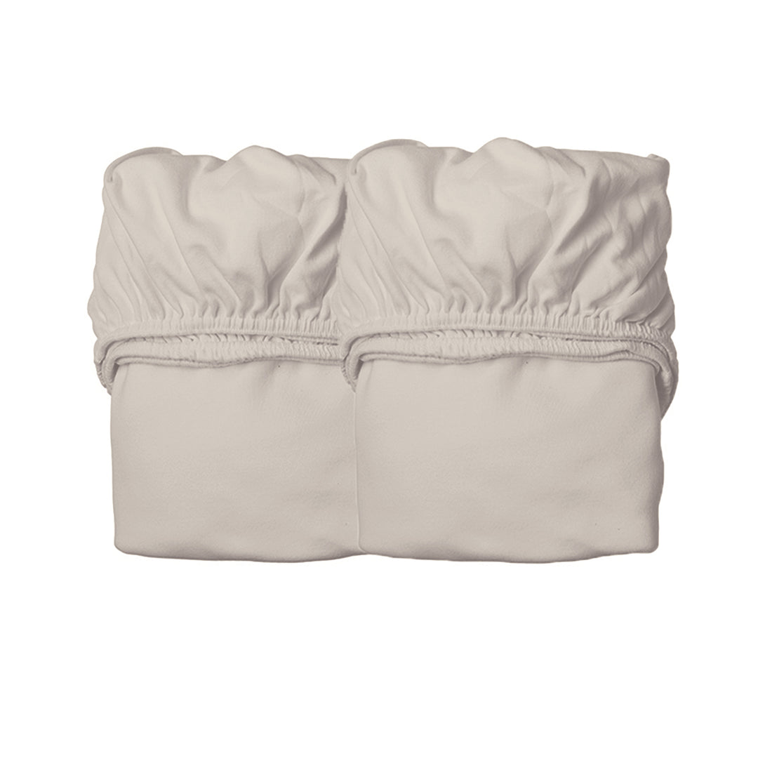 Pack of 2 Leander Baby Sheet 60x15cm in Cappuccino
