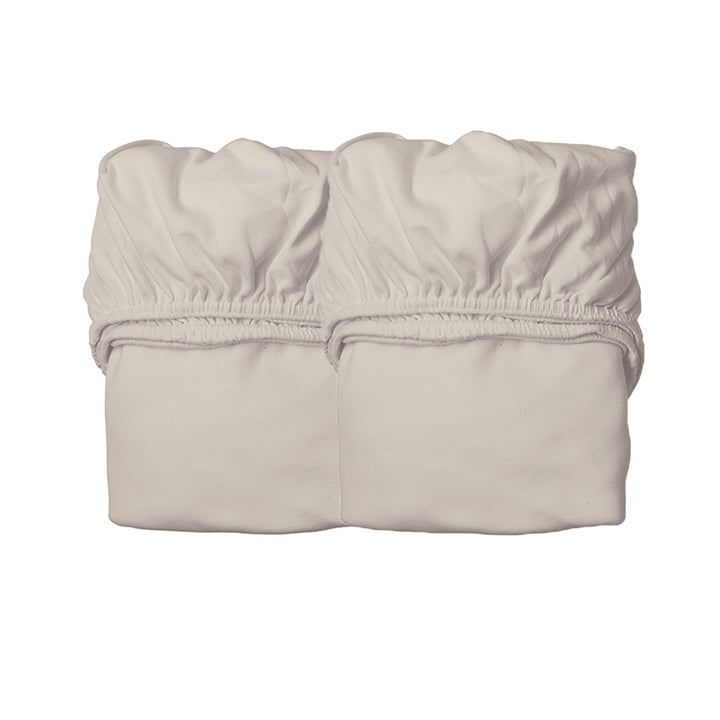Pack of 2 Leander Baby Sheet 60x15cm in Cappuccino