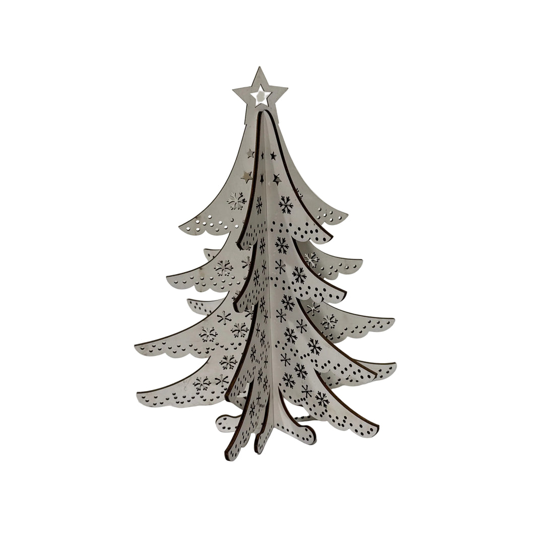 Small Standing Snowflake Tree
