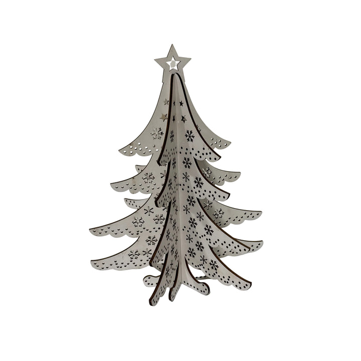 Small Standing Snowflake Tree