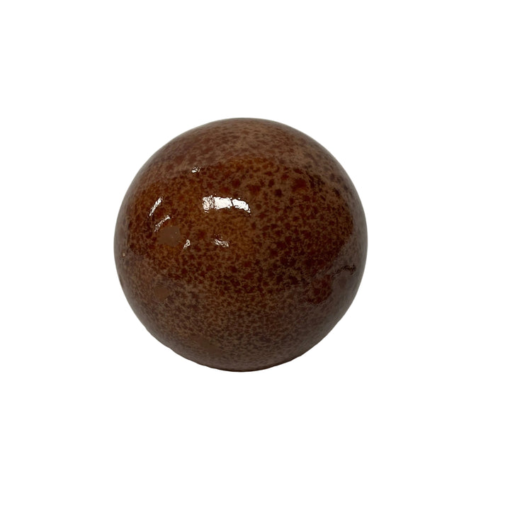 Round Butterscotch Ball Decor Large