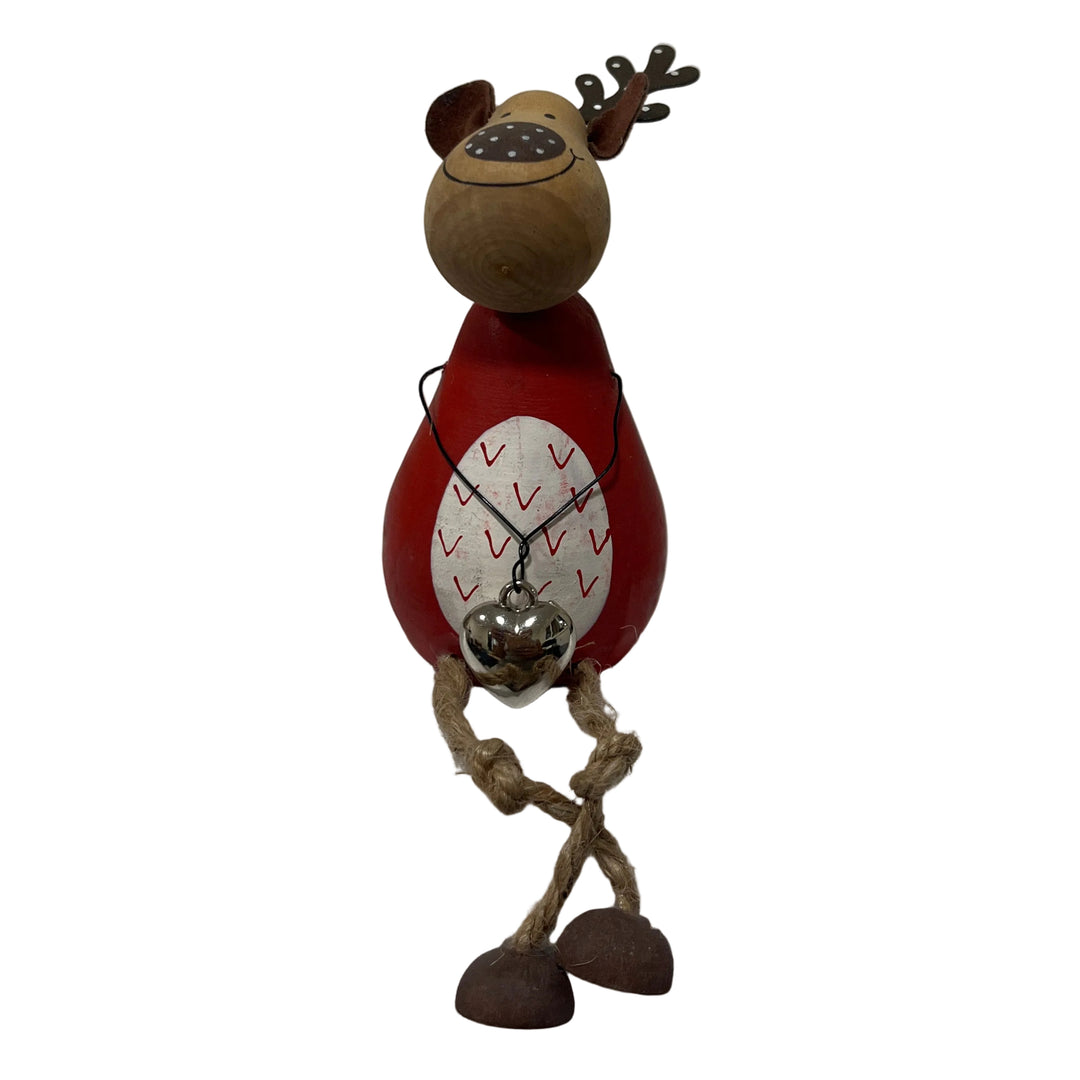 Sitting Reindeer Red