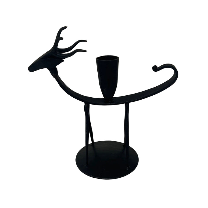 Large Reindeer Candleholder