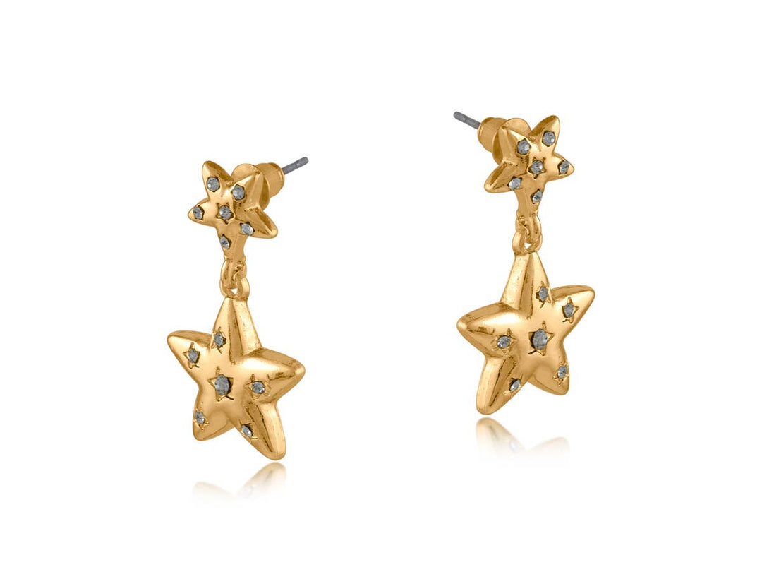 Estelle Organic Star Profile Earrings