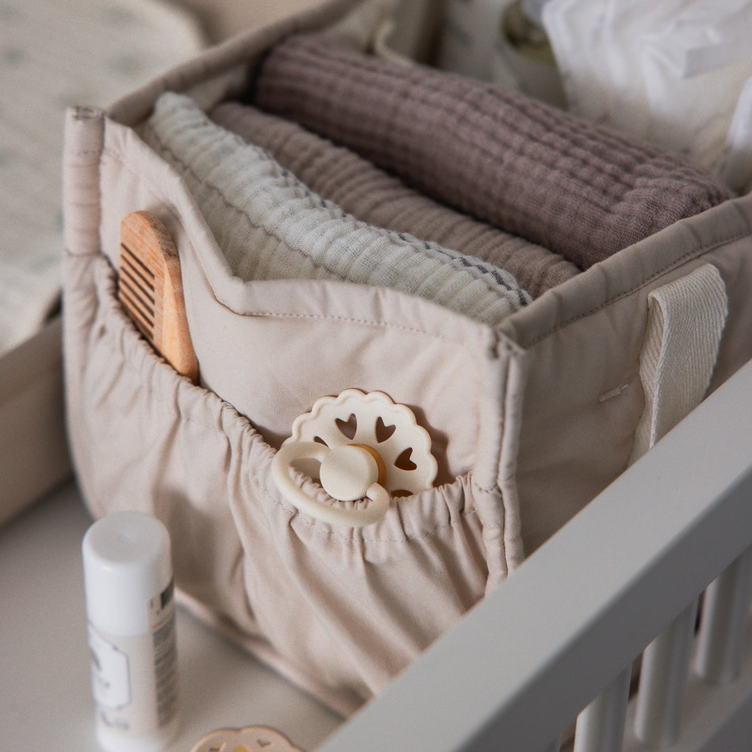 Matelas à langer PUSLE PUR, Jetty Beige par Sebra