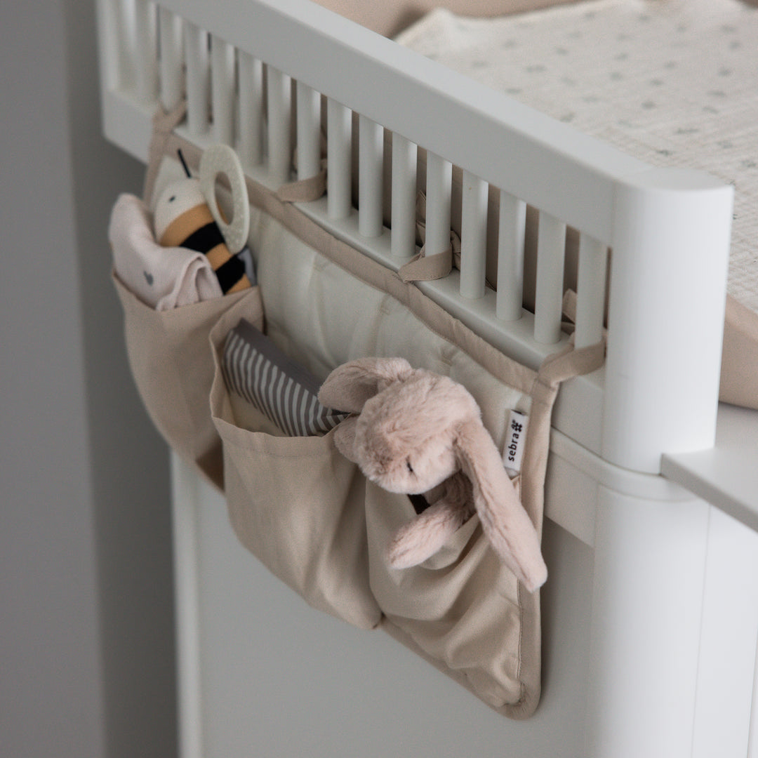 Matelas à langer PUSLE PUR, Jetty Beige par Sebra