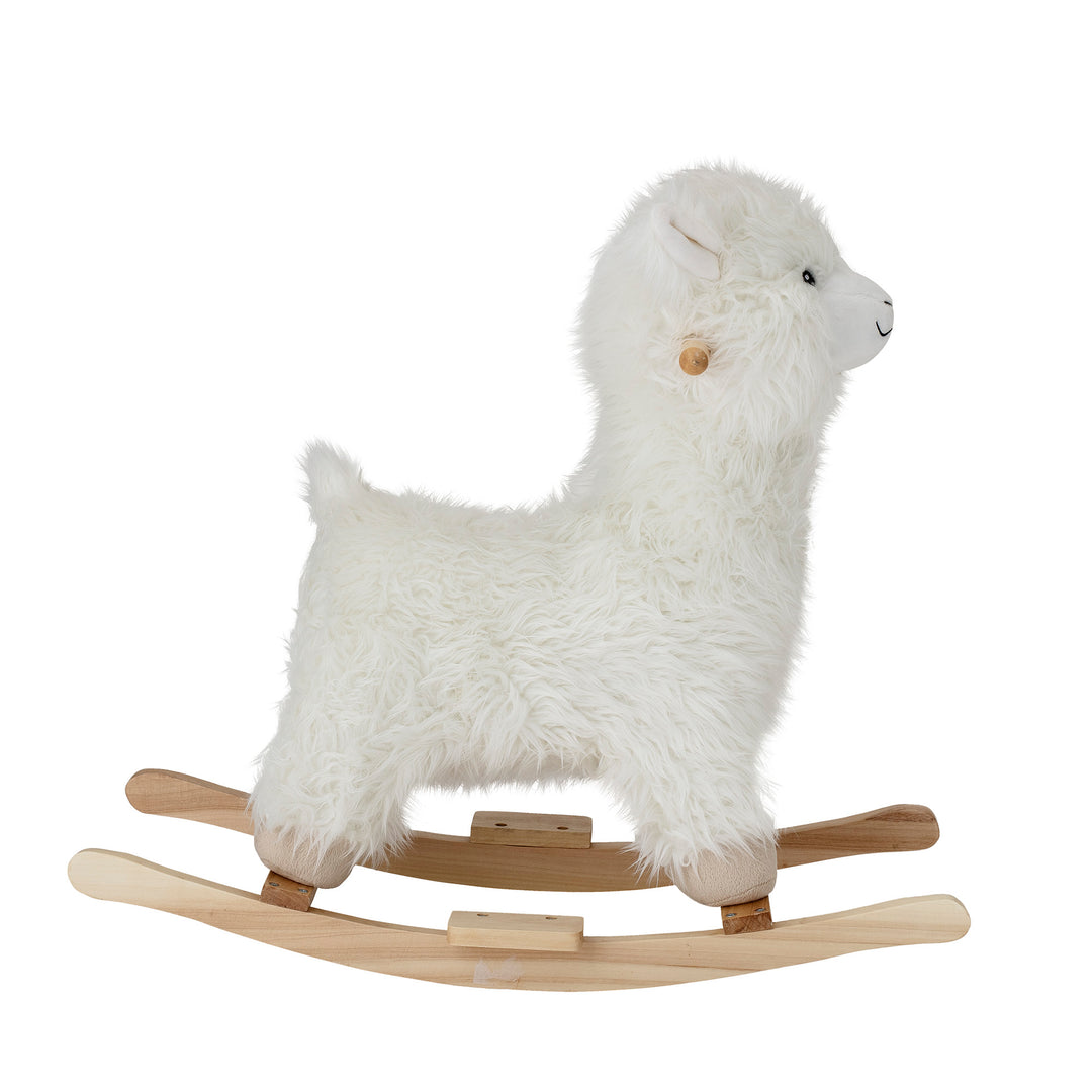 Kinto Rocking Toy Lama in White