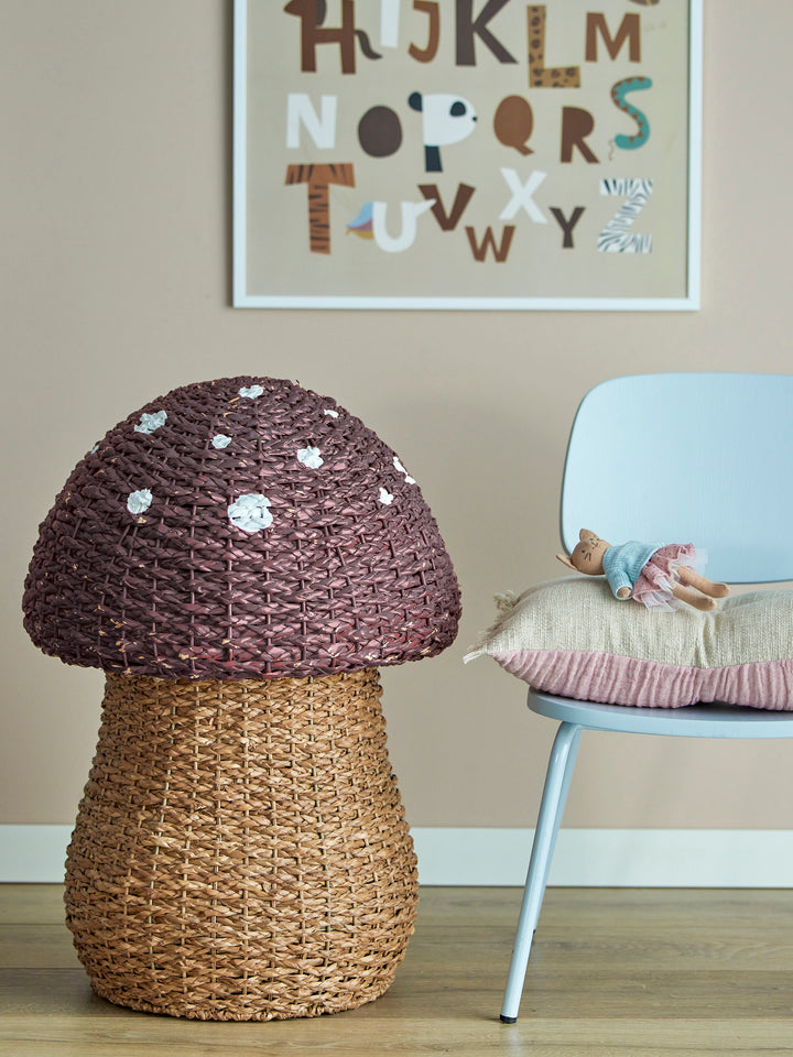 Toadstool Basket With Lid