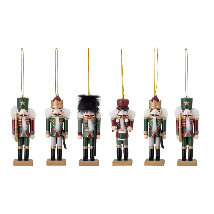 Set of 6 Nikita Nutcracker Tree Decoration