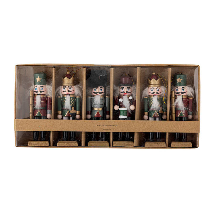 Set of 6 Nikita Nutcracker Tree Decoration