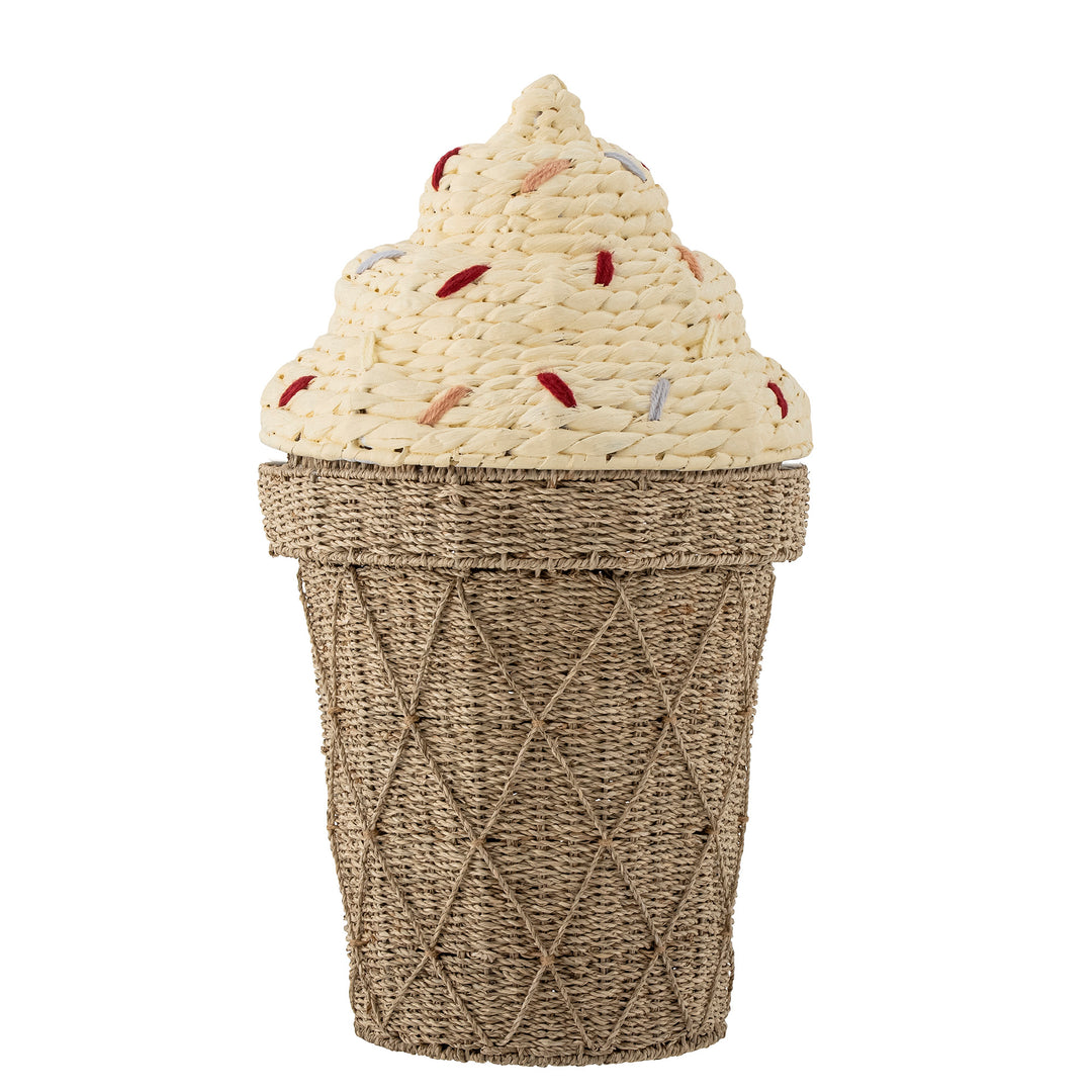 Cillie Large Ice-Cream Hyacinth Basket