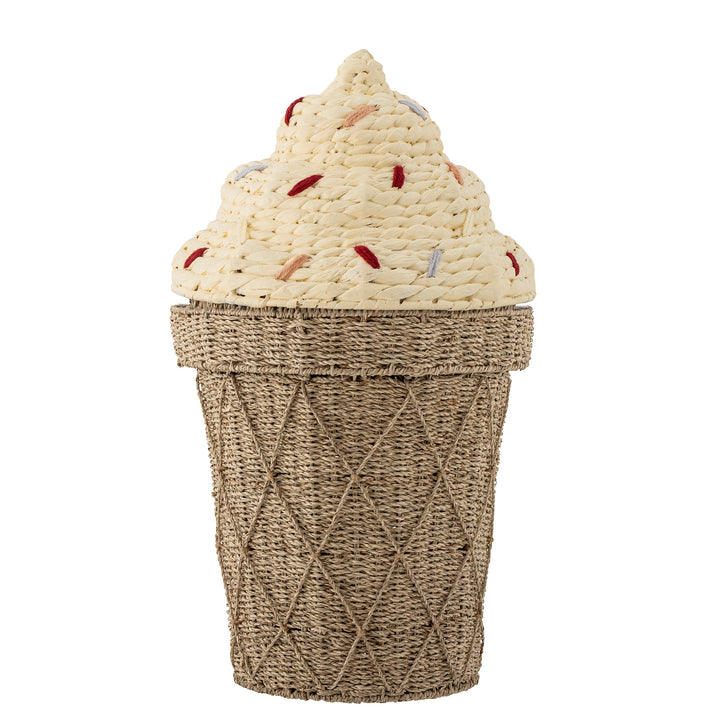 Cillie Large Ice-Cream Hyacinth Basket