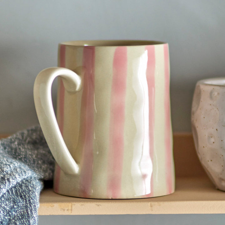 Begonia Mug in Rose Stoneware
