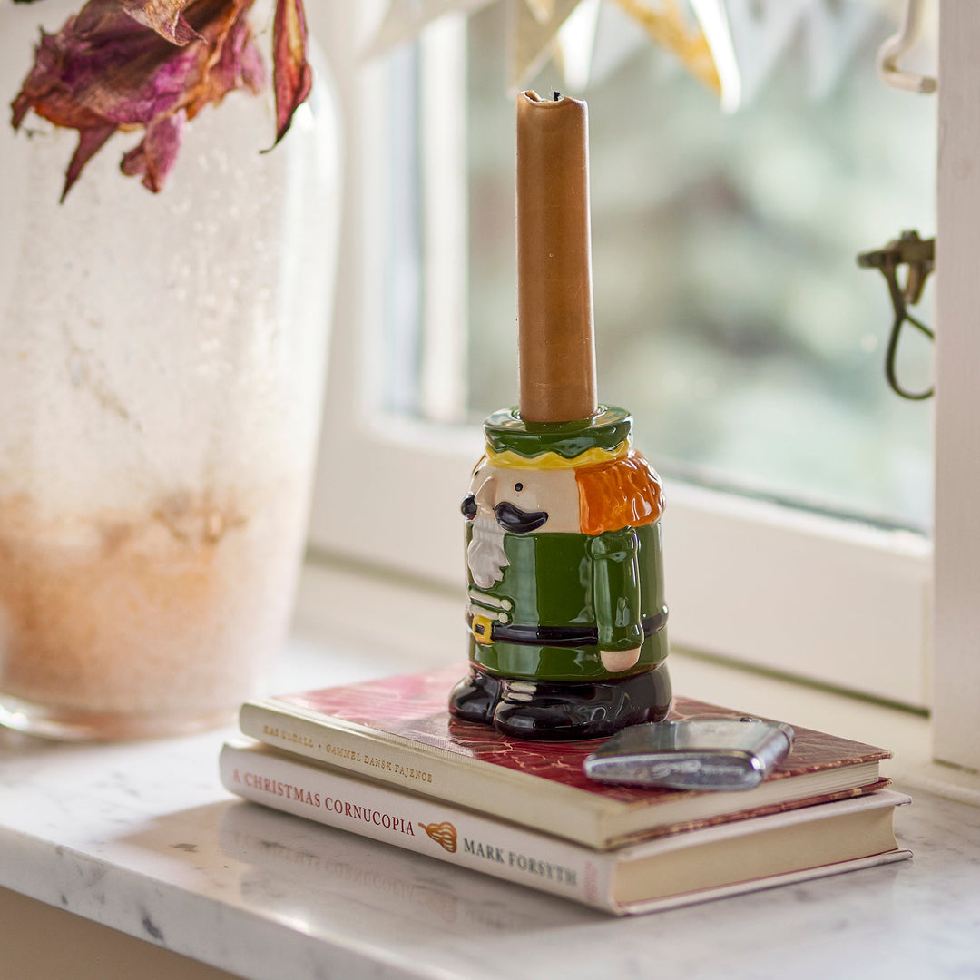 Feast Candle Holder Green